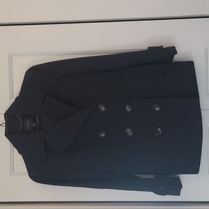 LANDS END, 4P , Navy Pea coat